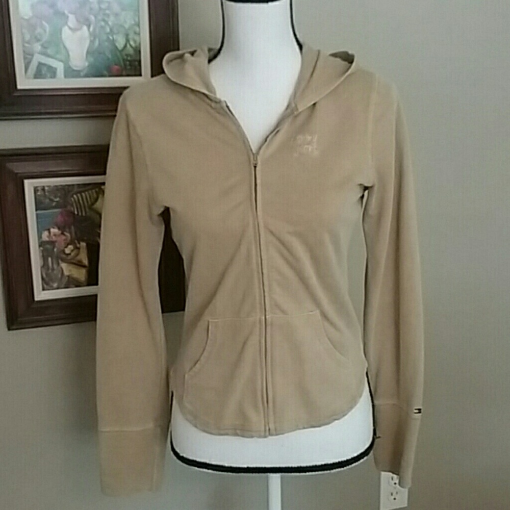 SOLD!!  TOMMY HILFIGER Vintage Zippered Hoodie Jacket,